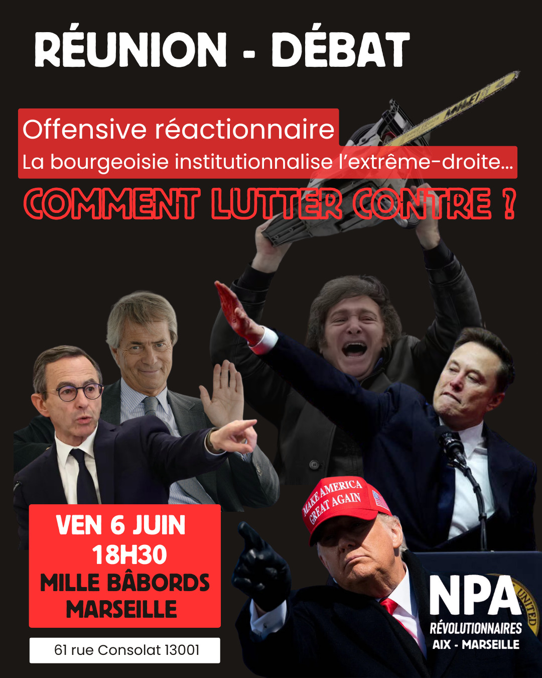 Affiche de la réunion