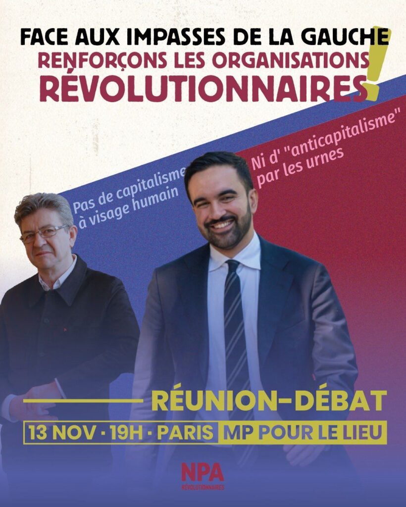 Affiche de la réunion