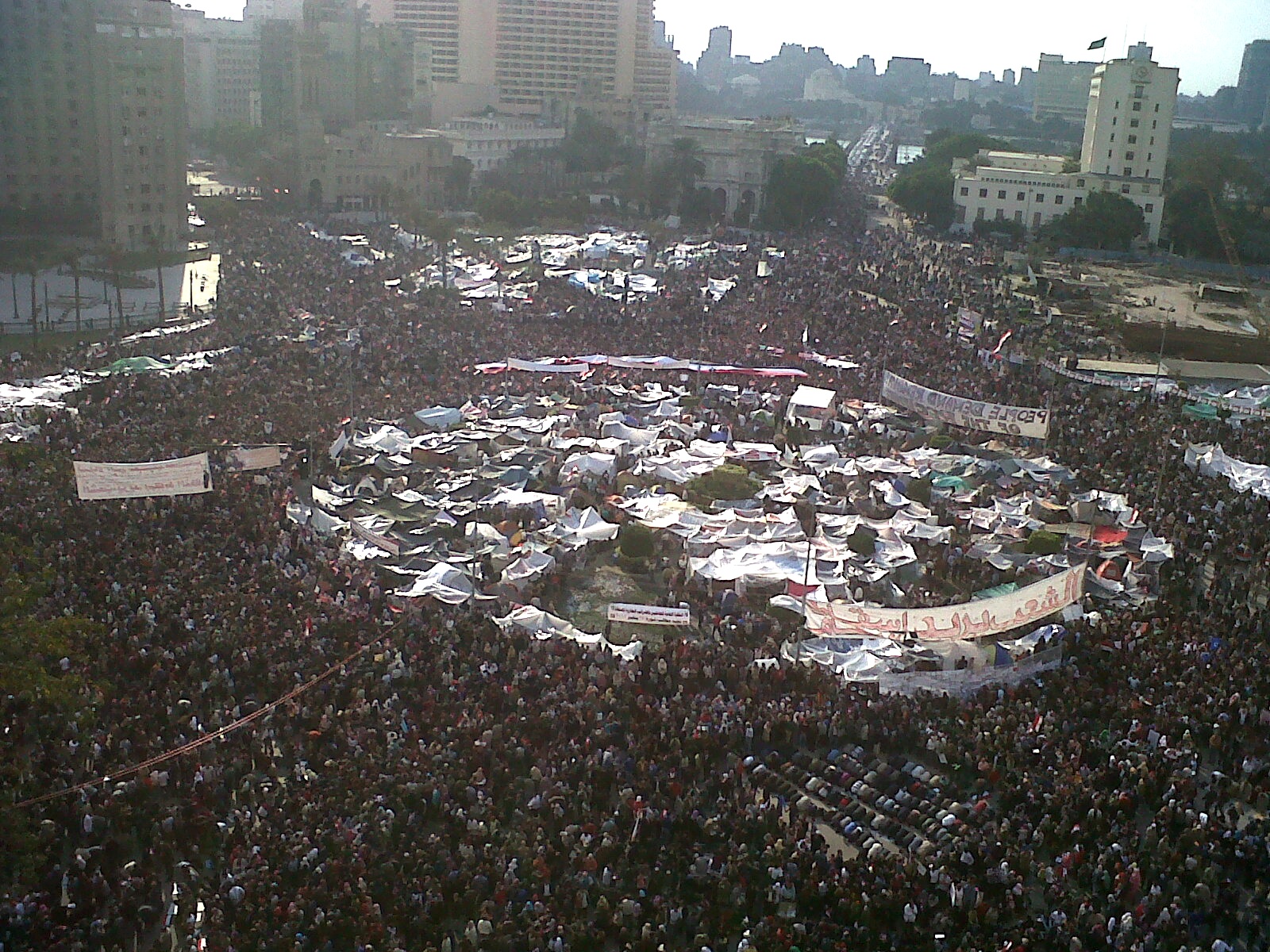 Place Tahrir en 2011