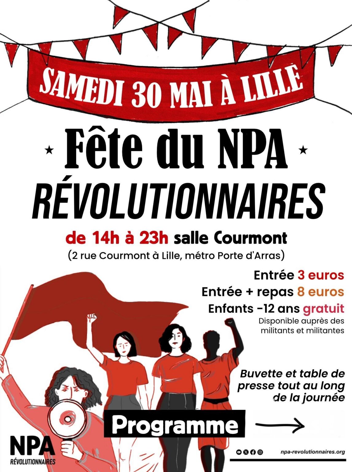 Affiche de la fête