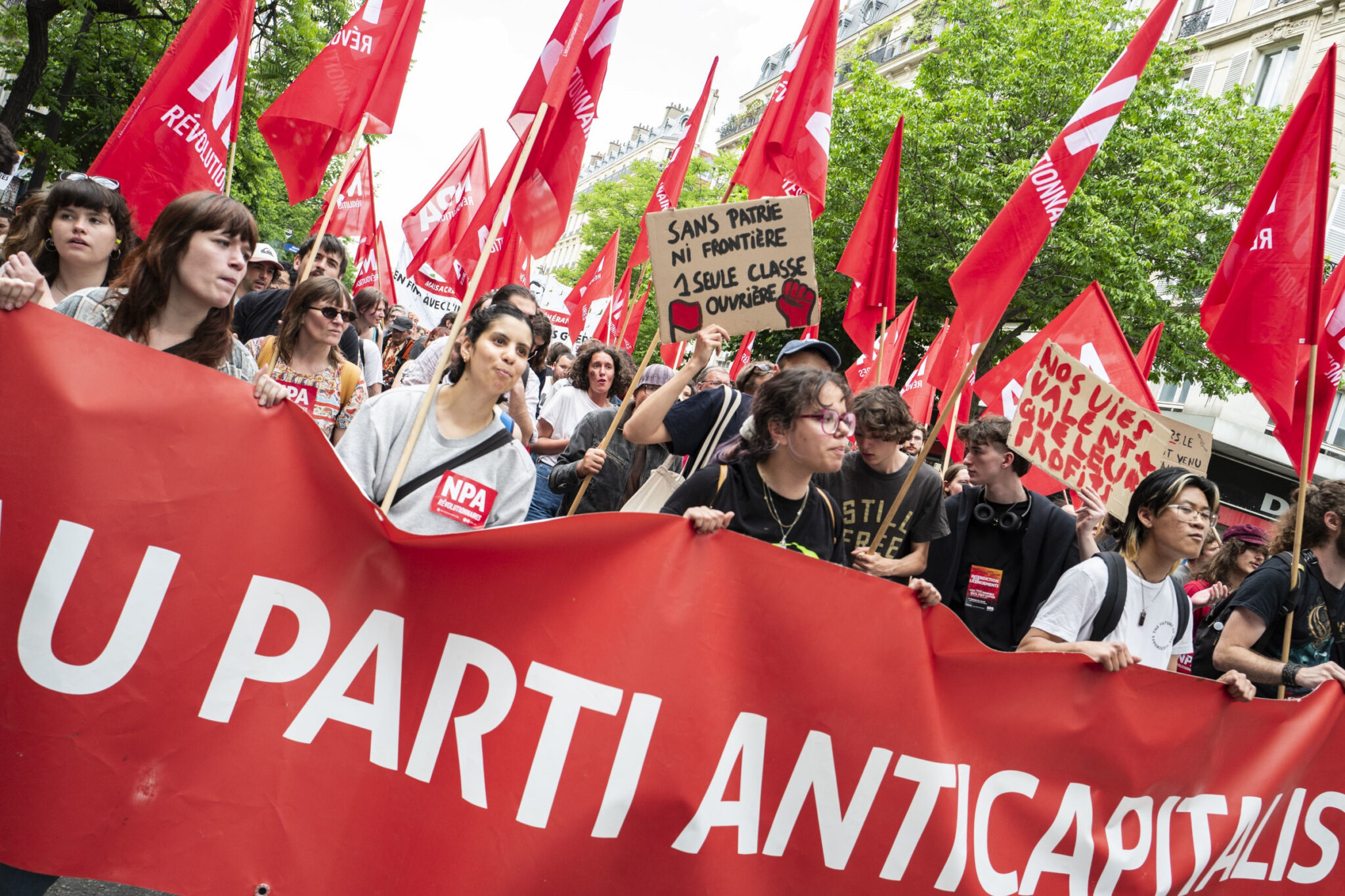 Manifestation à Paris