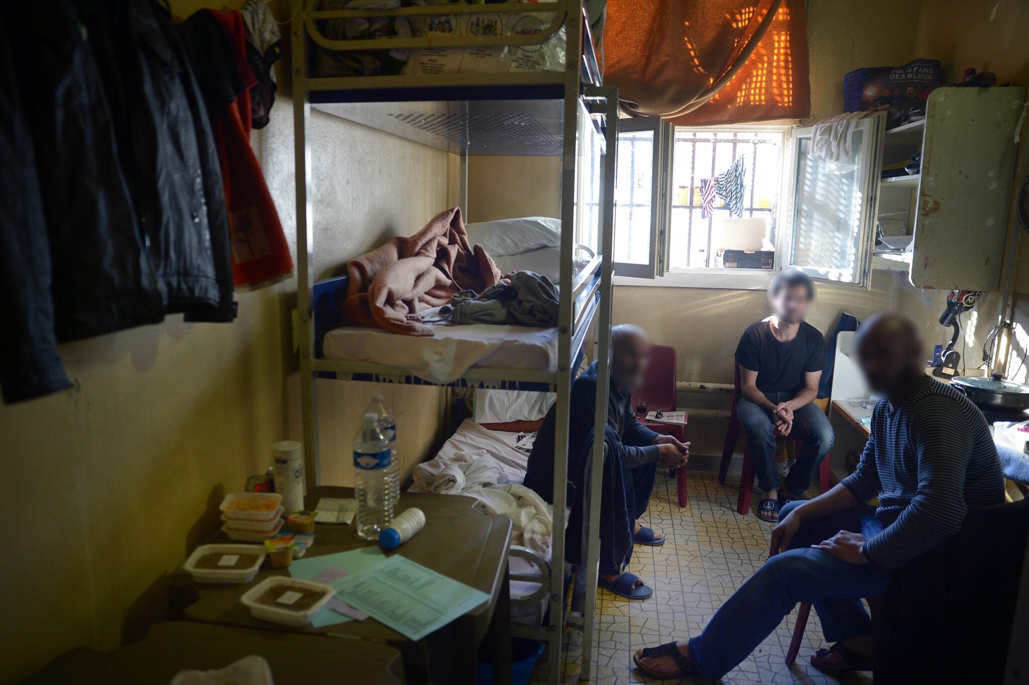 Photo d'une cellule de prison