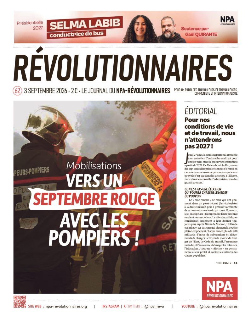 Couverture Révolutionnaires