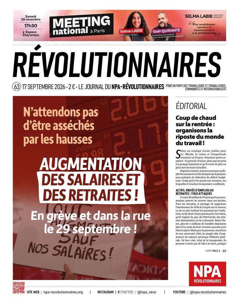 Couverture Révolutionnaires