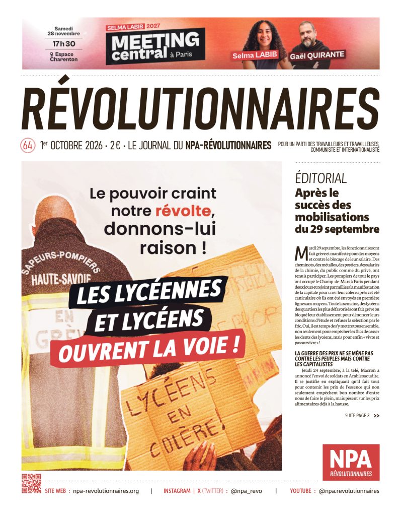 Couverture Révolutionnaires